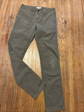 Goodthreads Olive Green Cotton Utility Pants 31